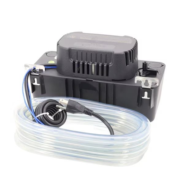 BK221TUL Medium Condensate Pump w/Safety Switch and tubing, 115V, 22 Foot Max Lift, Beckett, Mfr#: BK221TUL